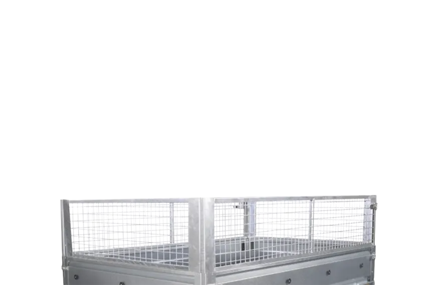 4 rehausses grillagées pour remorque Sorel N205