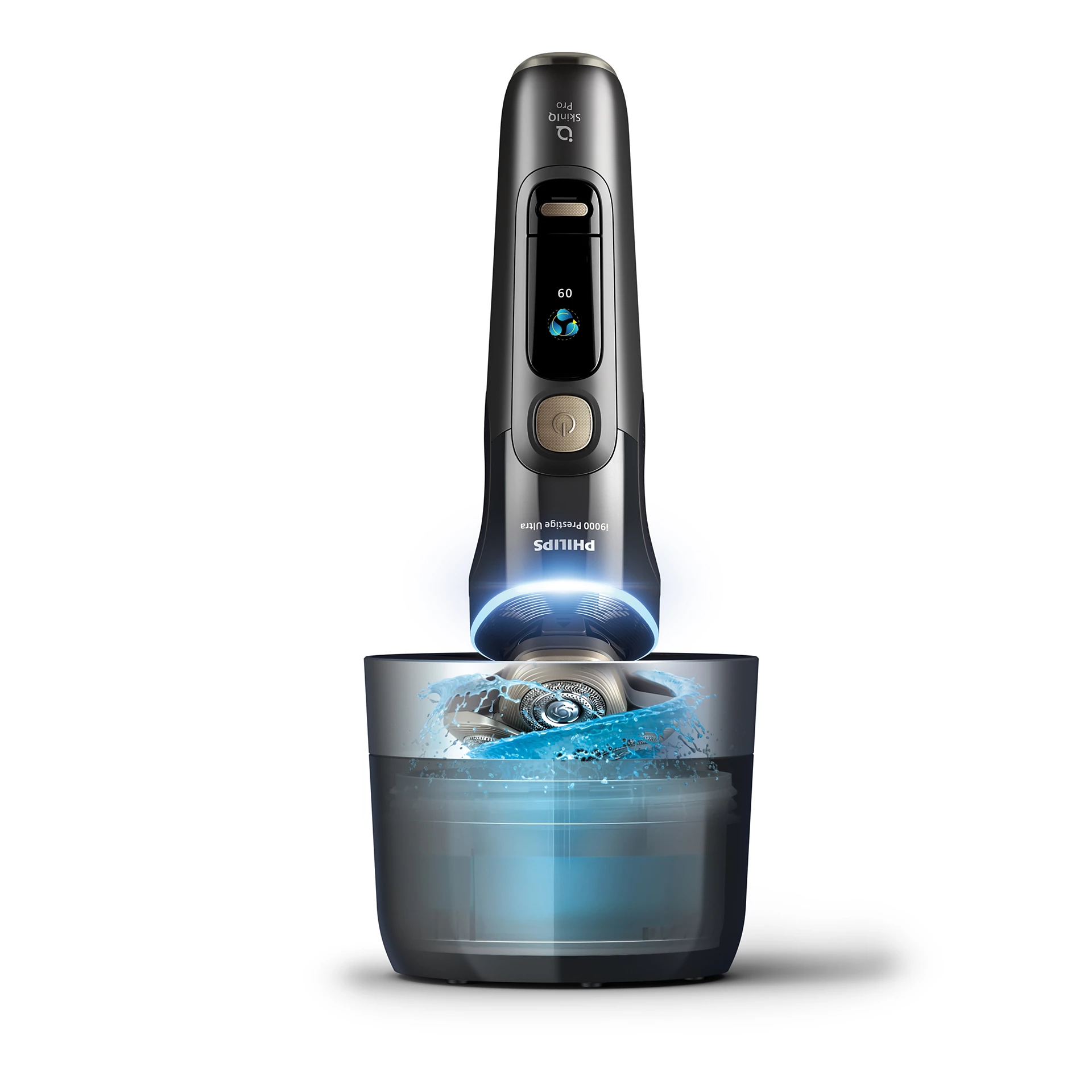 Philips i9000 Prestige Ultra Rasoir électrique 100 % étanche avec SkinIQ Pro – Image 2