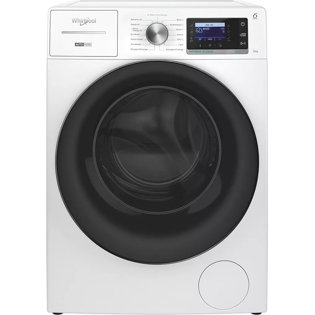 Lave linge hublot WHIRLPOOL W8X89ADSILENCEFR – Image 12