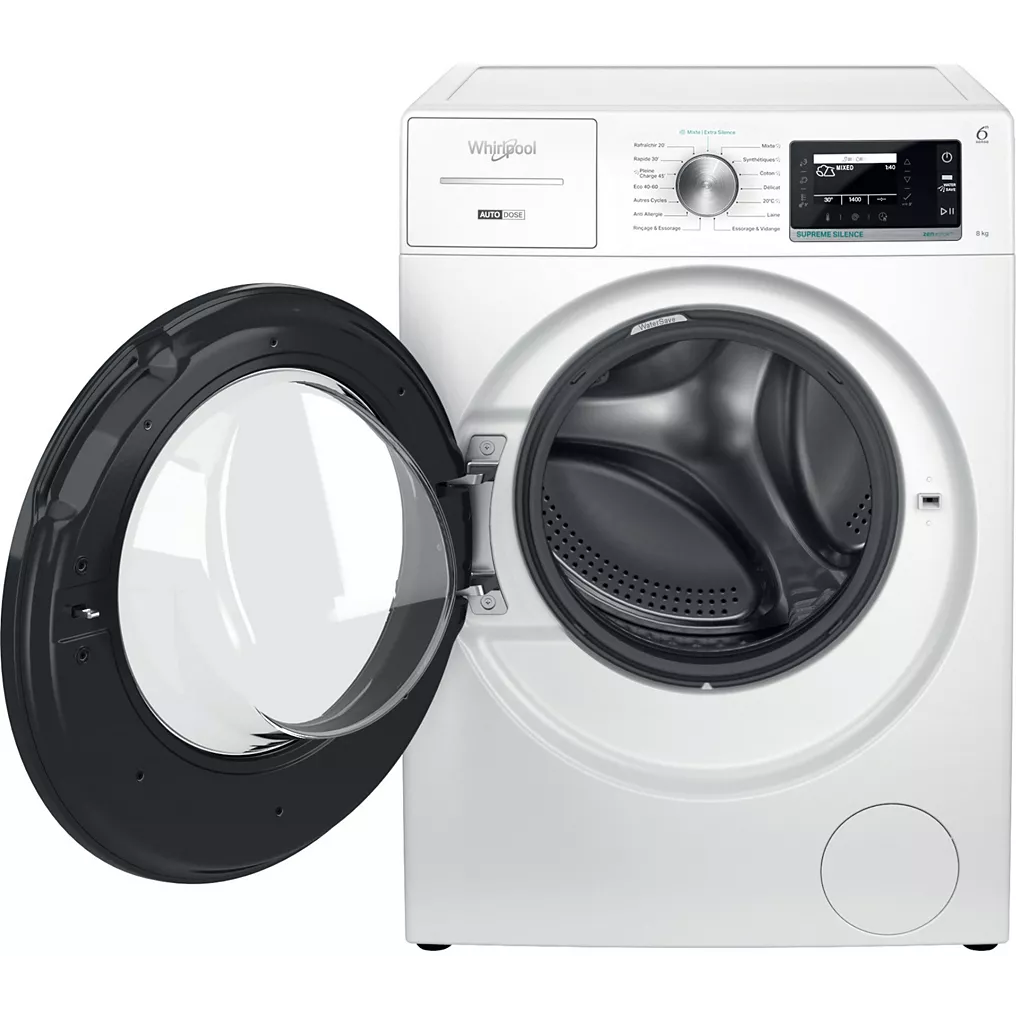 Lave linge hublot WHIRLPOOL W8X89ADSILENCEFR – Image 10