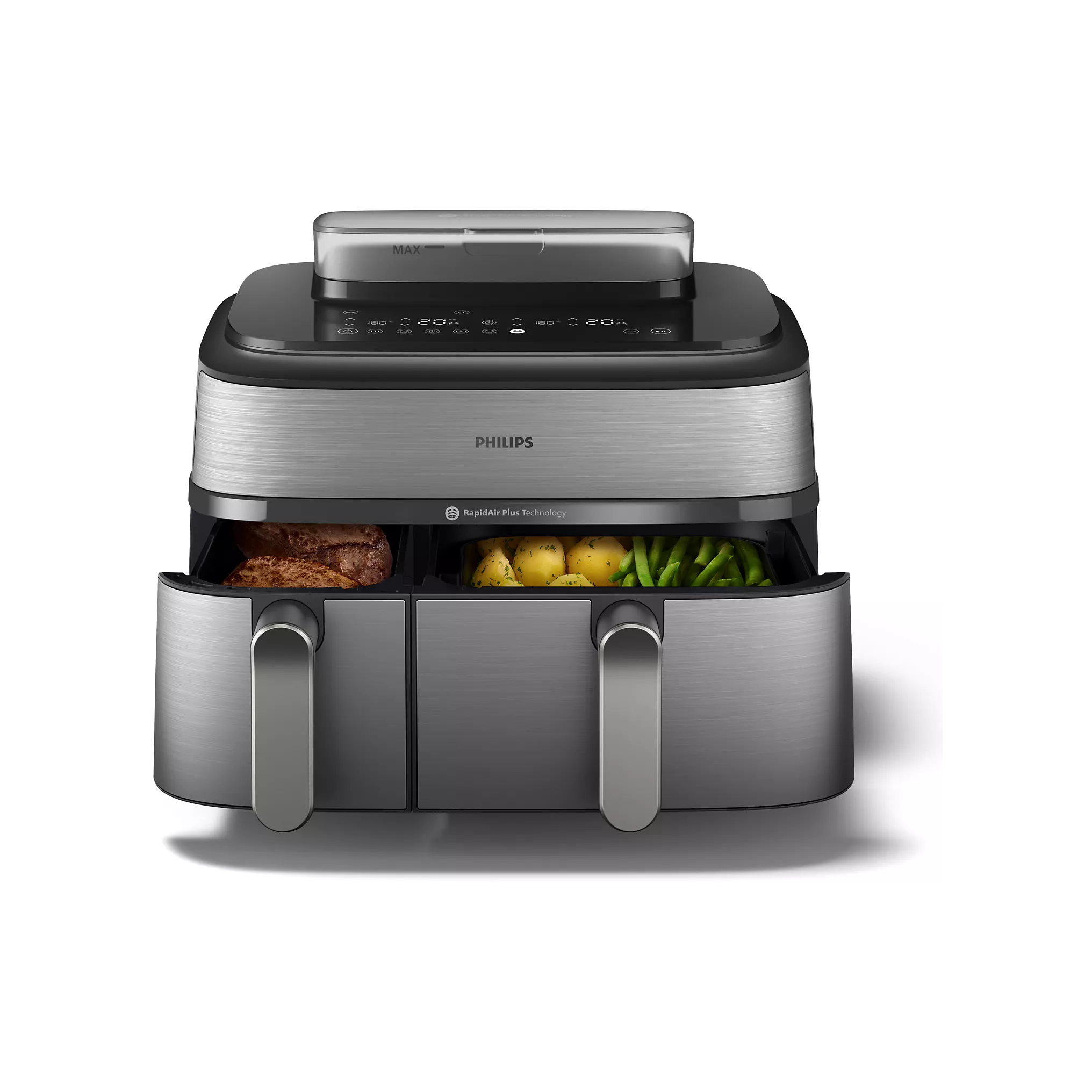 Airfryer PHILIPS Double Panier vapeur Série 5000 9,0L NA555/00